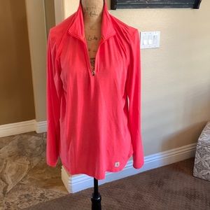 Coral Carhartt pullover